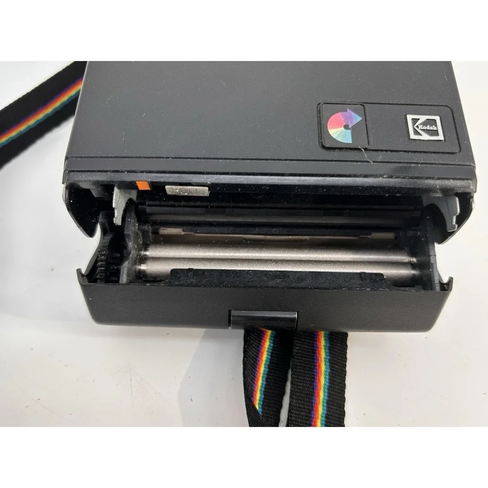 Vintage Kodak Instant Camera Colorburst 250 With Bag And Manual